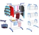 Сушилка органайзер вешалка-стойка для вещей Spray Painting Clothes Hanger до 40 кг - изображение 7