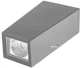 Вулична підсвітка фасадів Brille AL-222/2х3W NW COB LED IP65 BK (34-183) - зображення 2