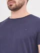 Футболка длинная мужская Tommy Hilfiger 10209.1 S Синяя - изображение 4