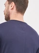 Футболка длинная мужская Tommy Hilfiger 10209.1 S Синяя - изображение 5