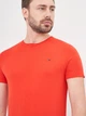 Футболка длинная мужская Tommy Hilfiger 10209.3 S Красная - изображение 4