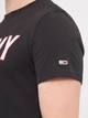 Футболка длинная мужская Tommy Hilfiger 10213.1 M Черная - изображение 5