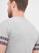 Футболка хлопковая длинная мужская Tommy Hilfiger 10310 L (48) Серая - изображение 5
