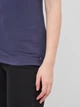 Футболка хлопковая женская Tommy Hilfiger 10196.1 S Синяя - изображение 5
