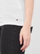 Футболка хлопковая женская Tommy Hilfiger 10196.2 M Белая - изображение 5