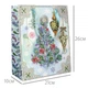Сумочка Паперова NewYear FairyTale Новорічна казка Ялинка 26x21x10 см Бузковий (20898) - зображення 2