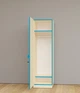 Шкаф для одежды MebTeh ШО-П (45 x 180 x 46 см) - изображение 2