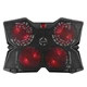 Охлаждающая подставка для ноутбука Marvo FN-38 Red-LED Black FN-38RD - изображение 3