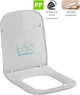 Унитаз подвесной CERASTYLE Duru + 9SC1143001 Slim Soft Close полипропилен - изображение 4