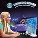 Електронна дошка для малювання 3D Magic Drawing Board Малюнки з підсвічуванням і 3Д ефектом 12 трафаретів - зображення 2