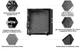 Корпус SilverStone Precision PS15 with window Black (SST-PS15B-G) - изображение 14