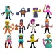 Игровой набор Brawl stars Бравл Старс 12 фигурок 10 см N8 Игрушки популярной игры - изображение 8