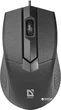 Миша Defender Optimum MB-270 USB Black (52270) - зображення 1