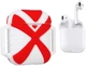 Чехол X-HuWei i-Smile для Apple AirPods IPH1443 Red+White (702334) - изображение 1