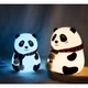 Детский силиконовый ночник панда LED лампа 7 цветов RY-97 - изображение 4