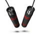Скакалка з обтяжувачем Hop-Sport HS-F040JR чорна - зображення 4