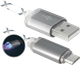 Кабель Defender USB08-03LT USB2.0 LED AM - MicroBM 1 м Серый (87554) - изображение 2