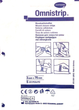 Стерильні смужки для зведення країв ран Omnistrip 3 х 76мм, 5 смужок - зображення 2