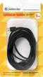 Кабель Defender USB08-03BH USB2.0 AM-MicroBM 3 м Черный (87469) - изображение 3