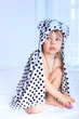 Дитячий рушник з капюшоном DREAM TOWELS ВЕДМЕДИК 76Х92 БІЛИЙ (DM-1006) - зображення 2