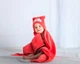 Дитячий рушник з капюшоном DREAM TOWELS ВЕДМЕЖА 76Х92 КОРАЛОВИЙ (DM-1015) - зображення 2