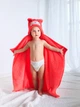 Дитячий рушник з капюшоном DREAM TOWELS ВЕДМЕЖА 76Х92 КОРАЛОВИЙ (DM-1015) - зображення 4