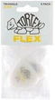 Медиаторы Dunlop 456P.73 Tortex Flex Triangle Player's Pack 0.73 мм 6 шт. - изображение 2