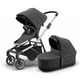 Коляска Thule 2 в 1 Sleek + Bassinet Charcoal Grey (TH11000008) - изображение 1