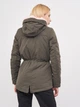 Парка осенняя с мехом женская H&M S87380 34 Темно-зеленая (2600001592160) - изображение 2