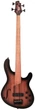 Бас-гитара CORT B4FL MHPZ (Open Pore Trans Black Burst) CORT Прозрачный открытый санберст - Open Pore Trans Black Burst - изображение 1