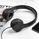 Наушники Hoco W21 Graceful charm wire control headphones Black - изображение 2