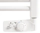 Полотенцесушитель-радиатор электрический ATLANTIC 2012 Narrow White 500W c терморегулятором (850308) - изображение 4