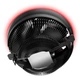 Вентилятор CPU Crown CM-1150PWM, LED Red - зображення 4