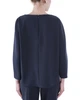 Блуза жіноча EMPORIO ARMANI (WKNK12T-WMO15-920/8) Синій 40 - изображение 3