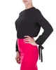 Блуза жіноча EMPORIO ARMANI (3Z2K68-2NWQZ-0999/8) Чорний 46 - изображение 4