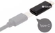 Адаптер Lapara LA-Male microUSB - Type-C Female Black (LA-MaleMicroUSB-TypeC-Female black) - изображение 2