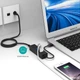 Адаптер Dynamode USB 3.1 Type-C - RJ45 с 3-х портовым хабом USB 3.0 (USB3.1-TypeC-RJ45-HUB3) - изображение 7