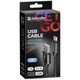 Дата кабель USB 2.0 AM to Micro 5P 1.0m USB08-03T PRO black Defender (87802) - изображение 3