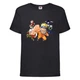 Футболка дитяча Наруто 002 (Naruto) чорна (NAR blc 002) 128 см - зображення 1