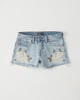 Шорты Abercrombie & Fitch AF4203W W25 Голубой - изображение 2