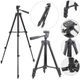 Штатив для фотоаппарата трипод 3120 Black + чехол - изображение 5
