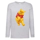 Лонгслив реглан Винни Пух 006 (Winnie Pooh) серый (WP gr 006) 116 см - изображение 1
