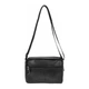 Мужской кожаный мессенджер Borsa Leather m1t823-black - изображение 4