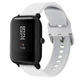 Ремешок для Amazfit BIP | Bip Lite | Bip U / Pro/ Mini | GTS | GTS 2 /3 | Gtr 42mm силиконовый 20мм Белый BeWatch (1012302) - изображение 2