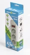 Сетевой фильтр Maxxter SPM3-G-15G 4.5 м 3 розеток White - изображение 2