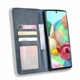 Чехол-книжка Deexe Retro Style для Samsung Galaxy Note 10 Lite (N770) - Blue - изображение 4