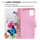 Чохол з малюнком Deexe Color Wallet для Samsung Galaxy A51 (А515) - Vivid Butterflies - зображення 6