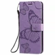 Чохол-книжка з малюнком UniCase Butterfly Pattern для Samsung Galaxy A51 (А515) - Purple - зображення 3