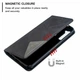 Чехол-книжка с кармашками UniCase Geometric Pattern для Xiaomi Redmi Note 8T - Black - изображение 6