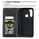 Чехол-книжка с кармашками UniCase Geometric Pattern для Xiaomi Redmi Note 8T - Black - изображение 7